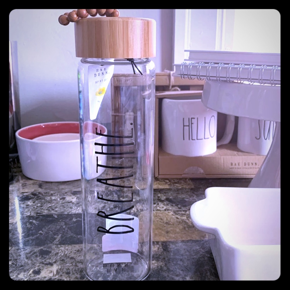 rae dunn new hydration water bottle